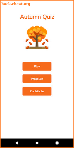 Autumn Quiz screenshot