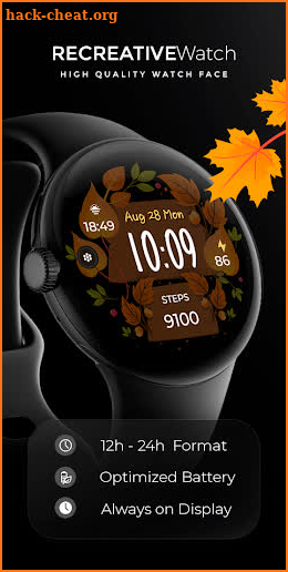 Autumn Vibes - Wear Os Watch screenshot