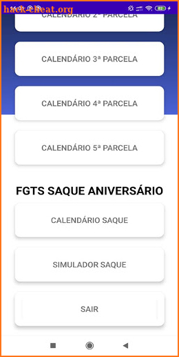 Auxílio Emergencial FGTS Saque Aniversário Aqui! screenshot