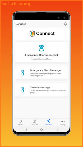 AUXS Safety App screenshot