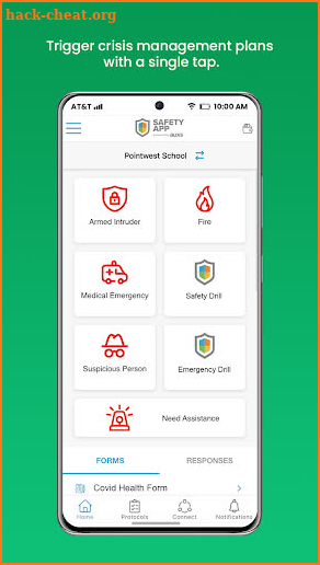 AUXS Safety App S2 screenshot