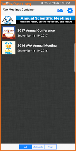 AVA Meetings screenshot