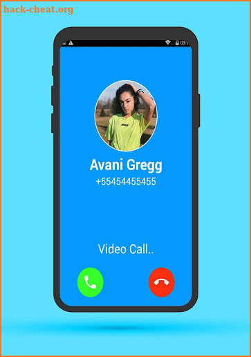 Avani Gregg call video screenshot