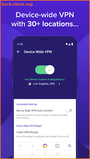 Avast Secure Browser: Fast VPN + Ad Block (Beta) screenshot