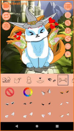 Avatar Creator: Lovely Foxes screenshot