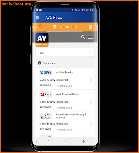 AVC-News screenshot