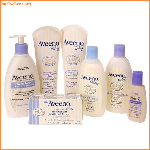 Aveeno Products screenshot
