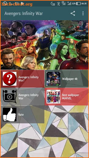 Avengers : Infinity War Wallpaper HD screenshot