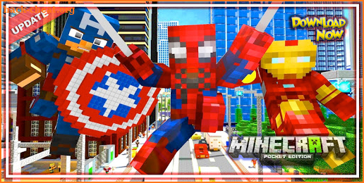 Avengers Marvel Hero Mods for Minecraft PE MCPE Hacks