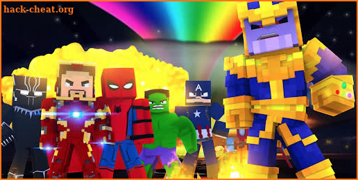 Avengers Superheroes Mod for Minecraft screenshot
