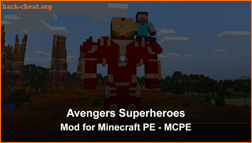 Avengers Superheroes Mod for Minecraft PE - MCPE screenshot