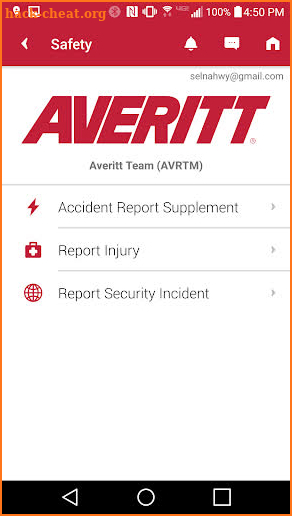 Averitt Team screenshot