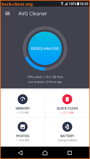AVG Cleaner for Xperia™ screenshot