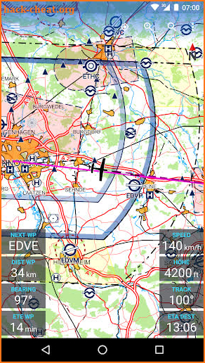 Avia Maps Aeronautical Charts screenshot