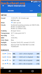 Avia Weather - METAR & TAF screenshot