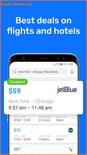 Aviasales — Cheap flights and airline tickets screenshot