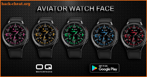 Aviator's Watchface Wear OS screenshot