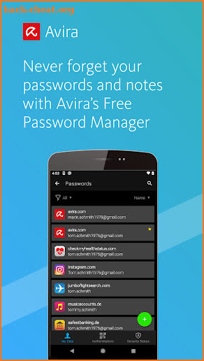 Avira Password Manager screenshot