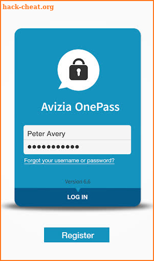 Avizia OnePass screenshot