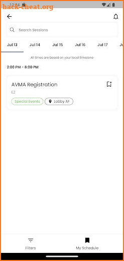 AVMA Convention screenshot