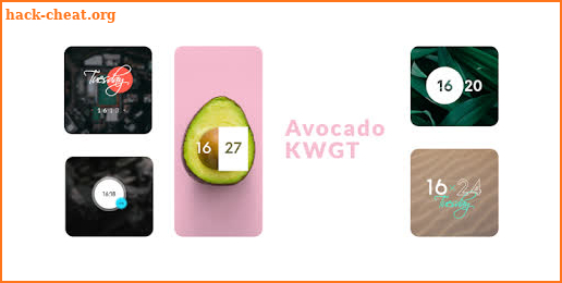 Avocado KWGT screenshot