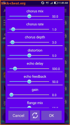 AVoice - voice change, audio effects, audio editor screenshot