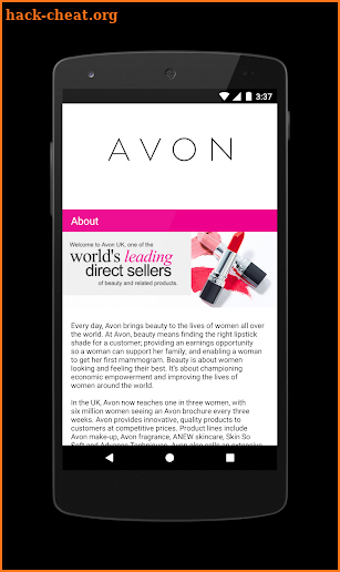 Avon Sales Conference 2018 screenshot