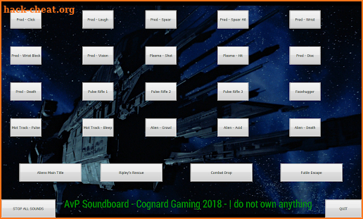 Avp Soundboard screenshot