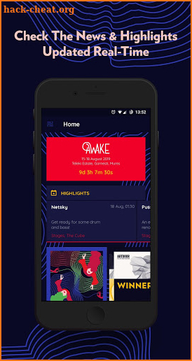 AWAKE Festival screenshot