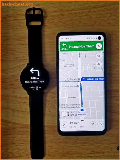 Awesome Navigator: Map navigation for Samsung gear screenshot