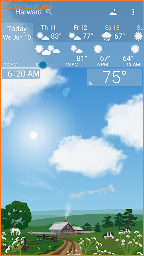 Awesome Weather - YoWindow screenshot