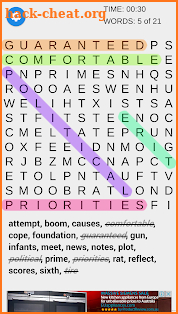 Awesome Word Search - Word Find Puzzle Fun screenshot