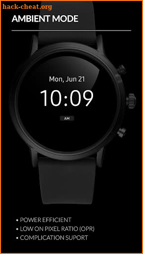 Awf One [Icons] - watch face screenshot