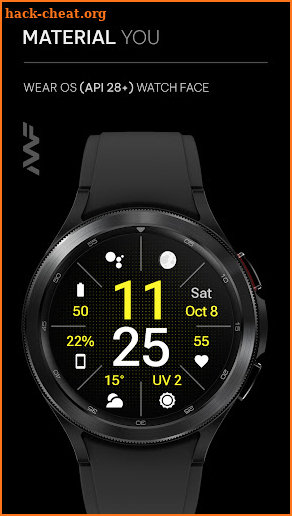 Awf Widgets - watch face screenshot