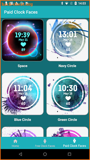 Awooche Fitbit Clock Faces screenshot