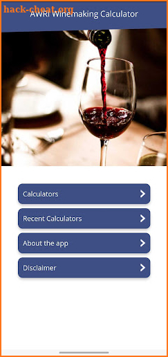 AWRI Winemaking Calculator screenshot