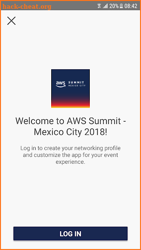 AWS Americas Summits screenshot