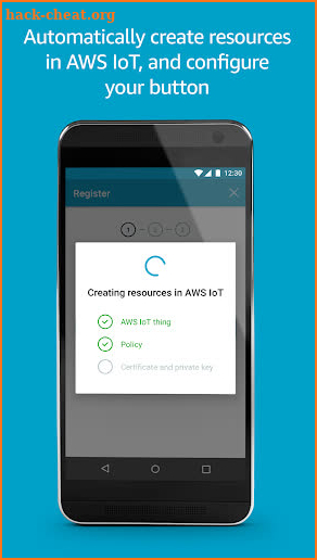 AWS IoT Button Dev screenshot