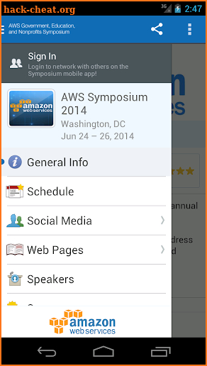 AWS Public Sector Symposium screenshot