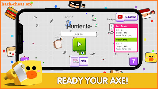 Axe Hunters.io - Battle Royale Action screenshot