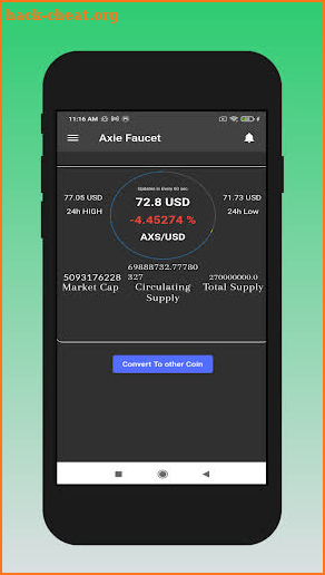 Axie Infinity Faucet -  axs screenshot