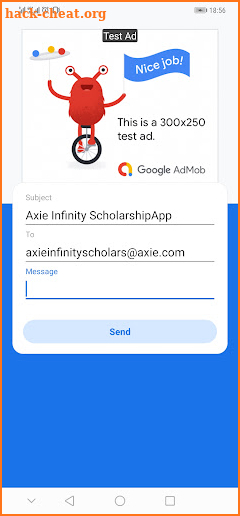 Axie Infinity game - Scholarship screenshot