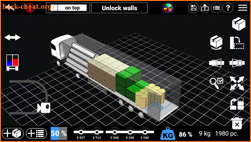 AxleLoad - determination of truck axle loads screenshot