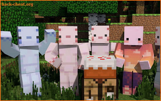 Axolotl Pet Skins MCPE screenshot