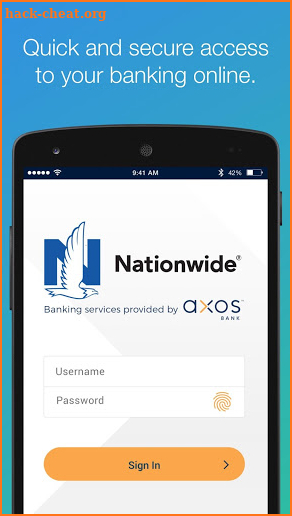 Axos Bank for Nationwide screenshot