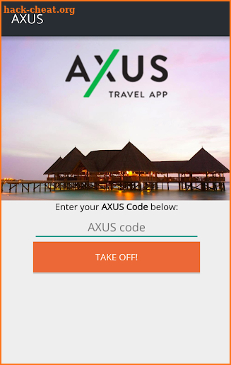 Axus Travel App screenshot