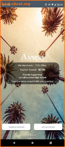 Axxess Card screenshot