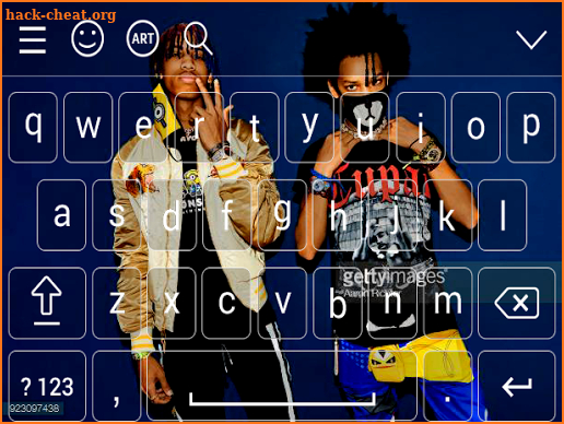 ayo and teo keyboard screenshot