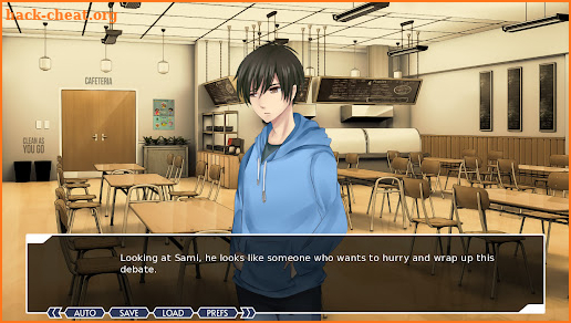 Ayoub Visual Novel Game screenshot