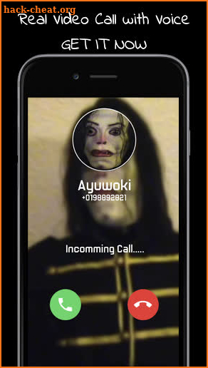 Ayuwoki Scary Video Call 3am Horror screenshot